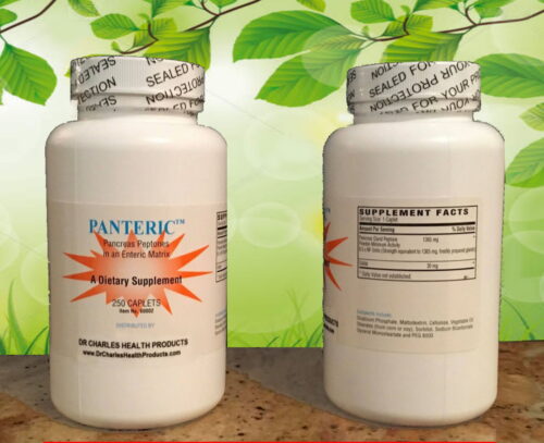 Panteric Best Enzymes Product. Panteric Enzymes Supplement Facts