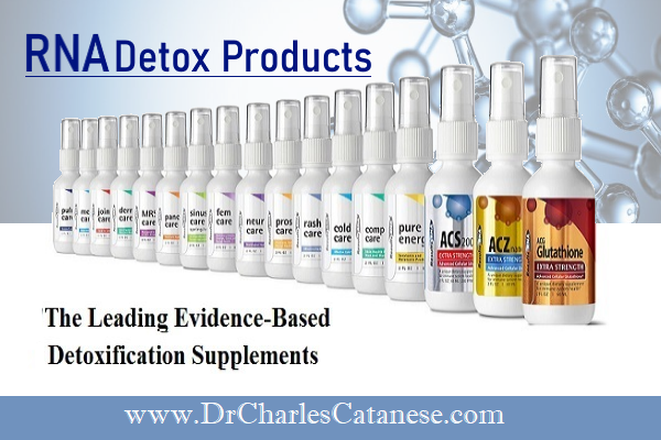 Results RNA Detox Products by Dr. Charles Catanese